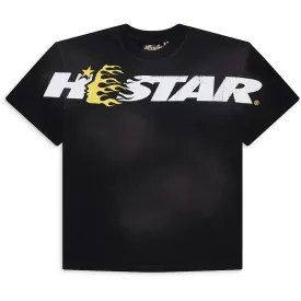 Hellstar Studios Cartoon Logo T-shirt Yellow