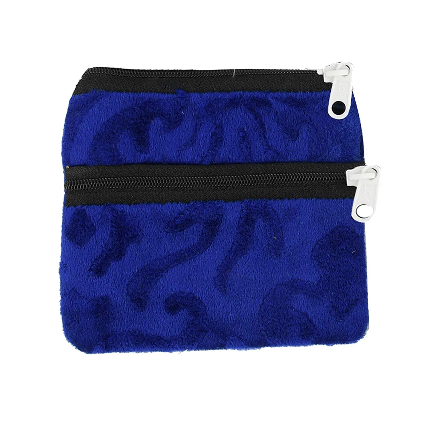 Kuber Industries Velvet 6 Pieces Women Cloth Handy Purse/Coin Pouch/batwa/Wallet With Two Zipper (Multi) -CTLTC039154