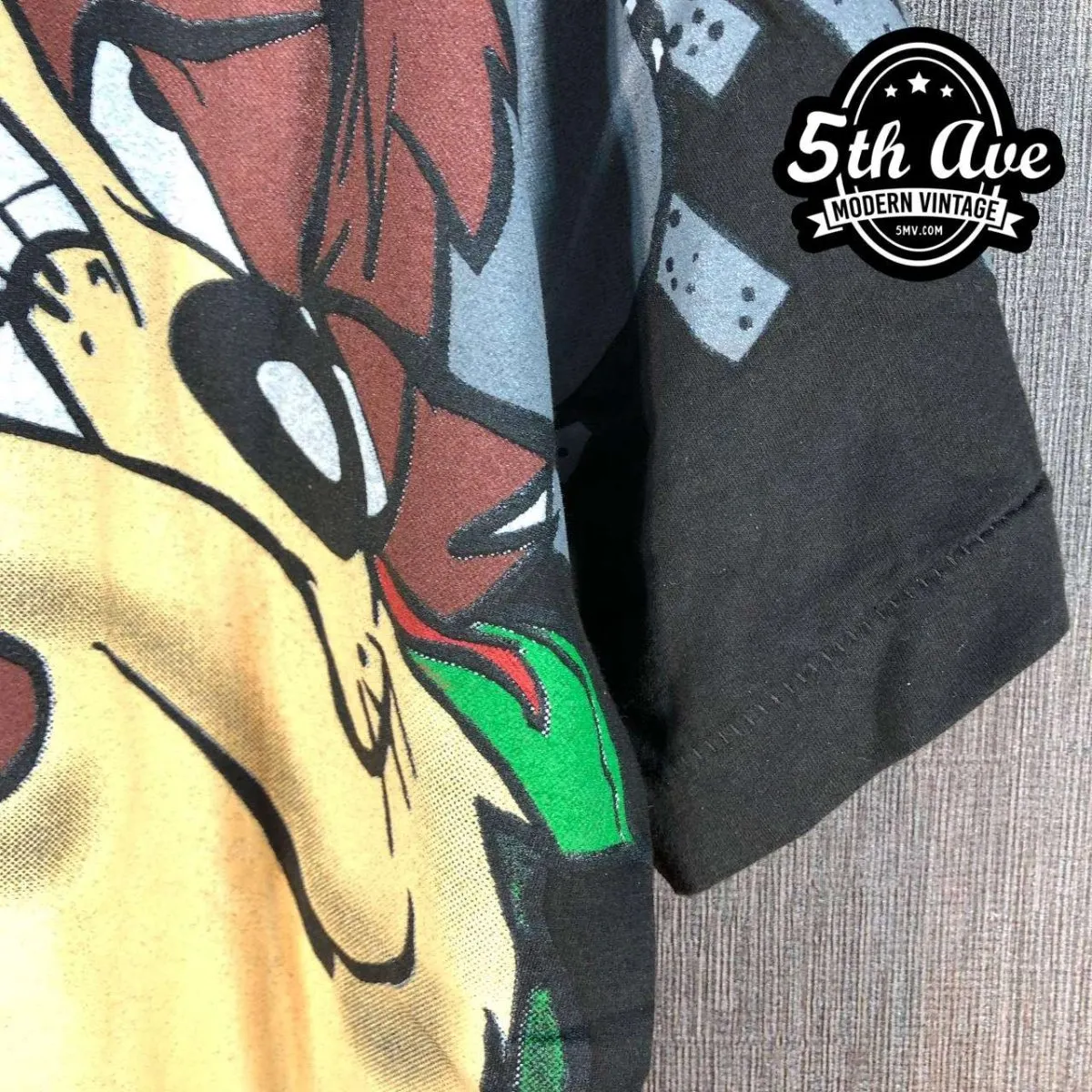 Looney Tunes Taz-Mania Taz Tunes - AOP all over print New Vintage Animation T shirt