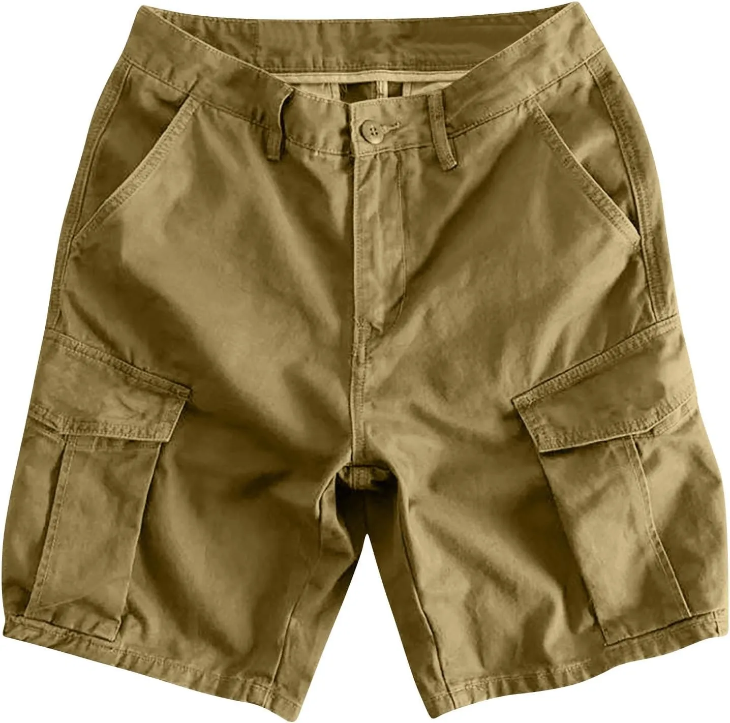 Mens Summer Cargo Shorts Lightweight Relaxed Fit Work Cargo Shorts, Short Pants for Golf Fishing Hiking Athletic