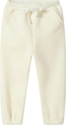 Mud Kingdom Girls Boys Drawstring Sweatpants Solid Colors Elastic Waist Slant Pockets 2-10 Years
