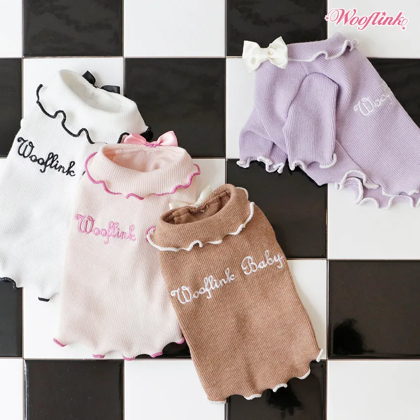 Wooflink Baby Knit Blouse - Violet